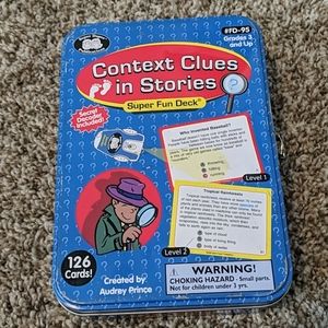 Context clues in stories Super Fun Deck